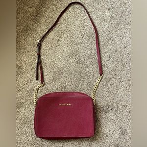 Michael Kors maroon purse. New without box/tags